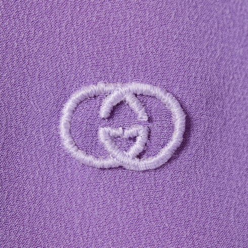  Camicia in crêpe de Chine di seta