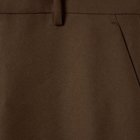 Technical panama trousers