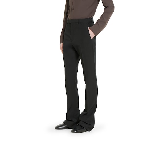 Technical panama trousers