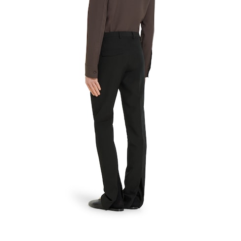 Technical panama trousers