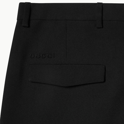 Technical panama trousers