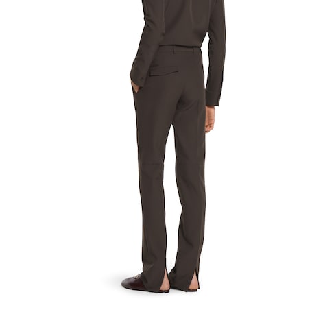 Technical panama trousers