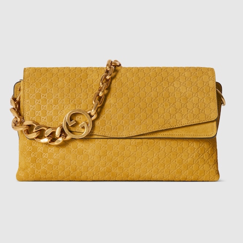 Mittelgroße Schultertasche mit Kette