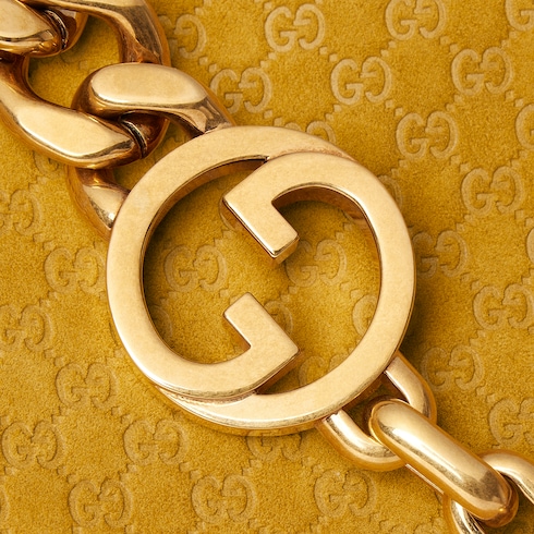 Medium shoulder bag with chain