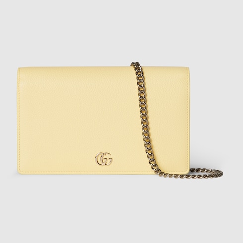 GG Marmont wallet on chain