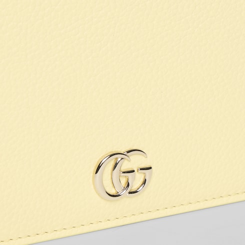 GG Marmont wallet on chain