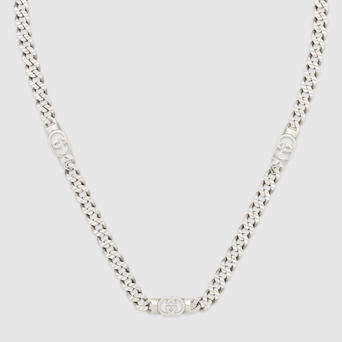 Gucci Interlocking Gliederhalskette