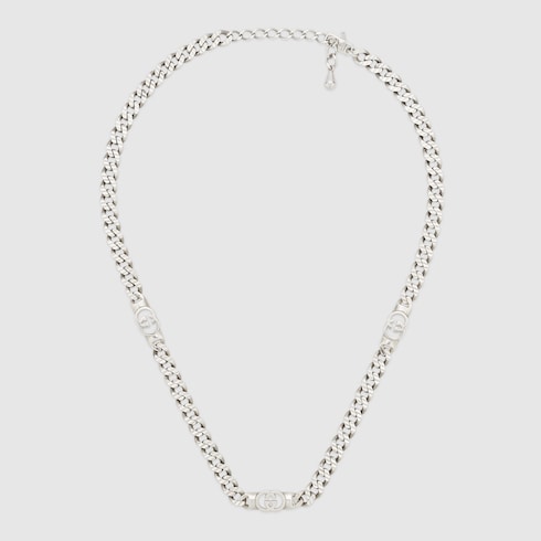 Gucci Interlocking Gliederhalskette