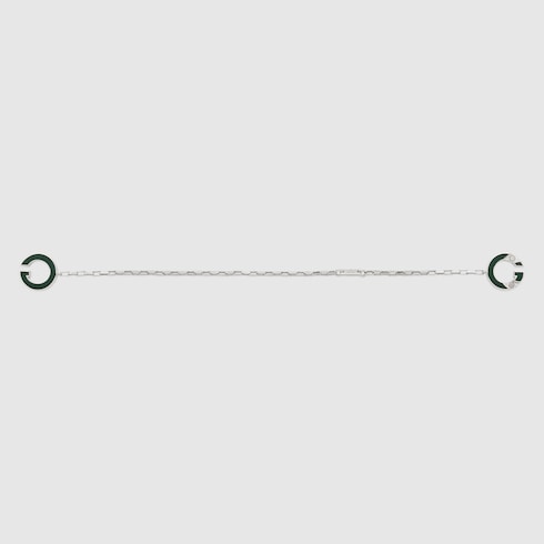 Bracciale Gucci Interlocking con ciondolo