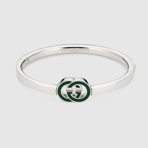 Bracelet jonc Gucci Interlocking