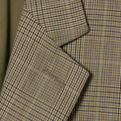 Blazer aus Wolle mit Prince of Wales-Karomuster