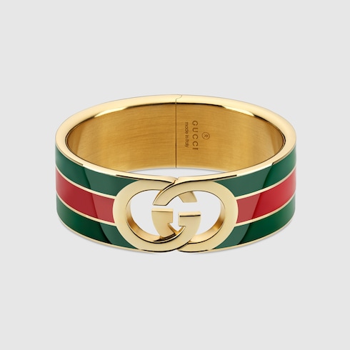 Gucci Interlocking Armreif