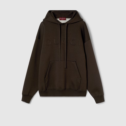 Extra fine knit hooded sweater