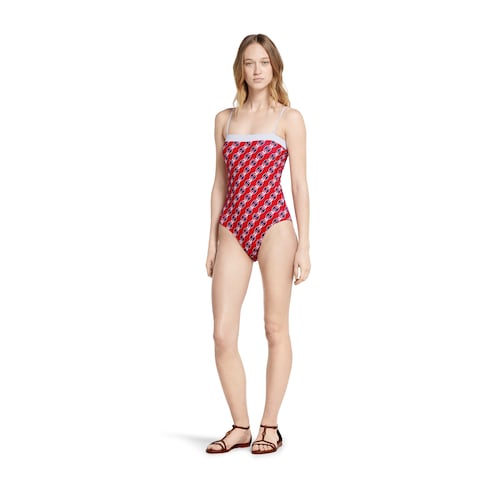 Costume da bagno in jersey stretch stampato