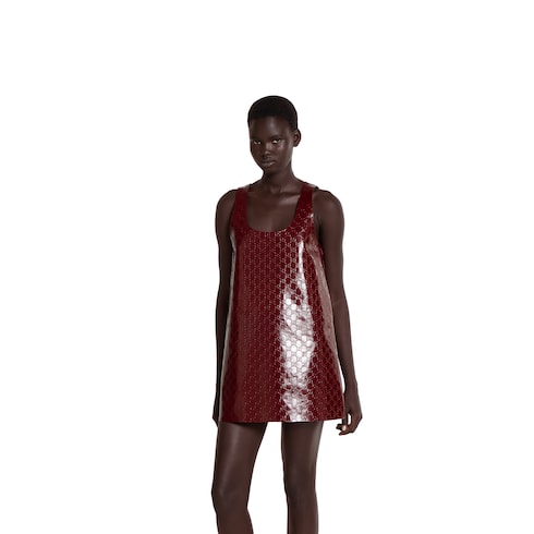 Embossed GG naplak dress