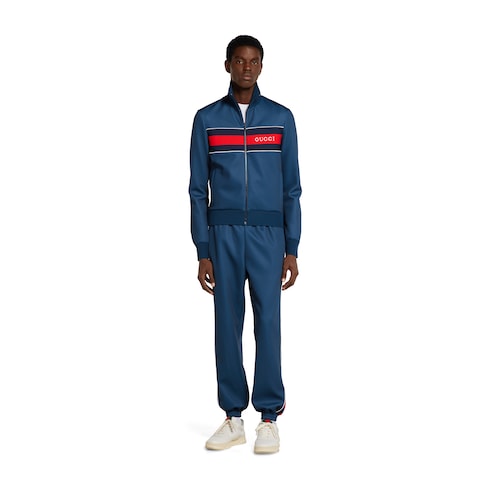 Jacke aus Neopren mit Reißverschluss und Web