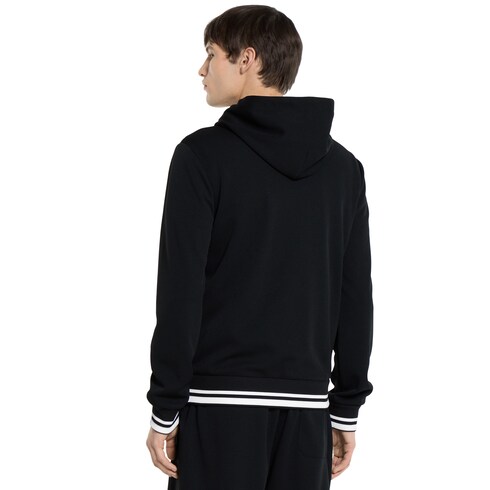 Veste zippée à capuche en jersey technique