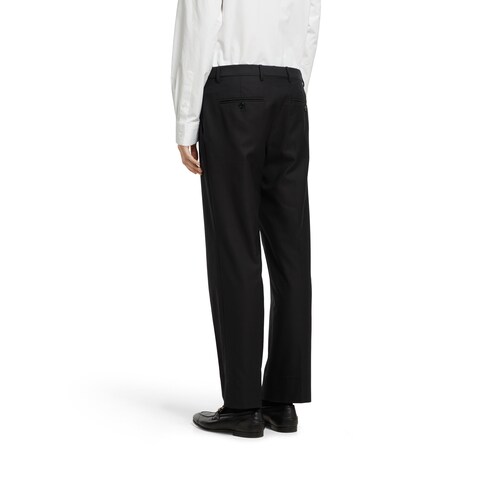 Pantalón de lona de algodón con tribanda Web