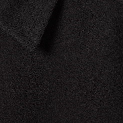 Jacke aus Woll-Doppelgewebe mit Reißverschluss
