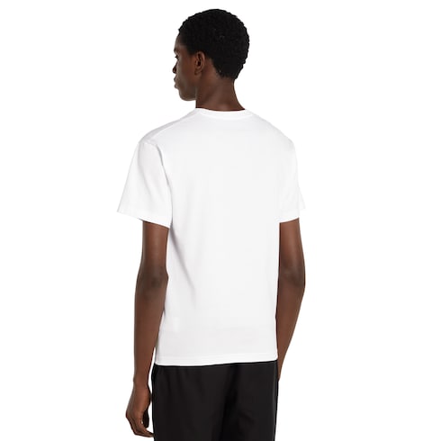Camiseta de punto de algodón con estampado
