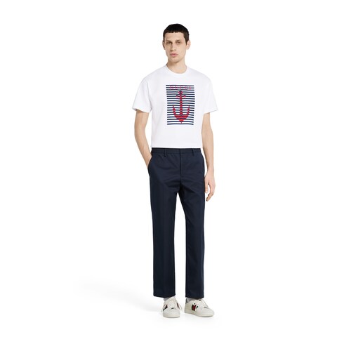 T-shirt en jersey de coton imprimé
