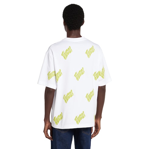 T-Shirt aus Baumwolljersey mit Stickerei 