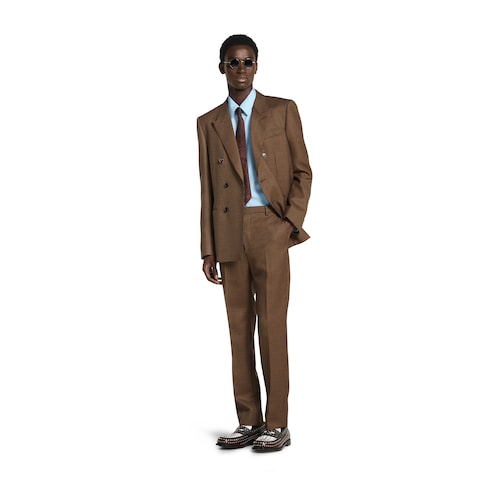 Chemise en popeline de coton avec broderie
