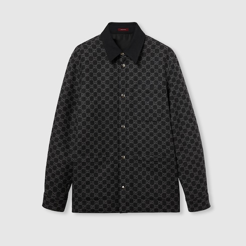 Veste en flanelle GG brossée
