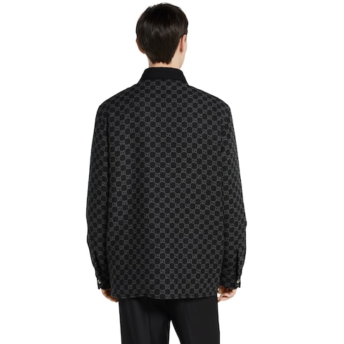 Veste en flanelle GG brossée