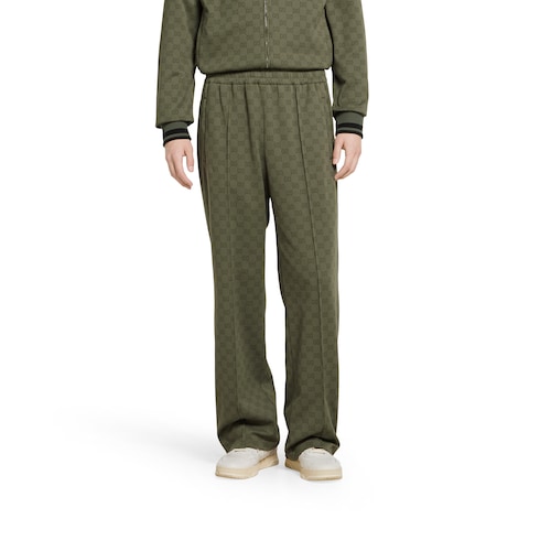 Pantalón de jacquard de punto con GG
