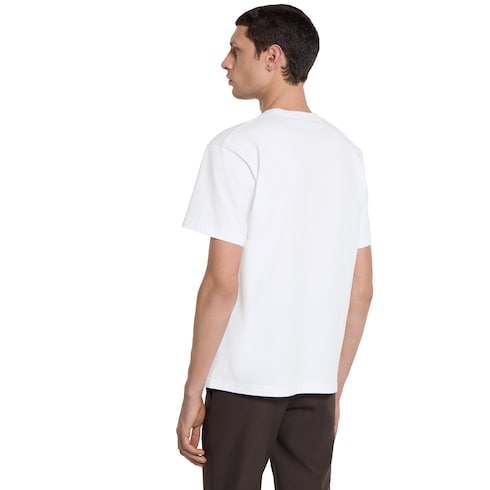 T-shirt en jersey de coton avec broderie