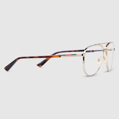 Aviator frame sunglasses