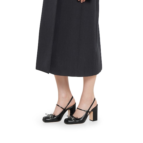Décolleté slingback donna Gucci con Morsetto
