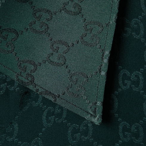GG silk jacquard shirt