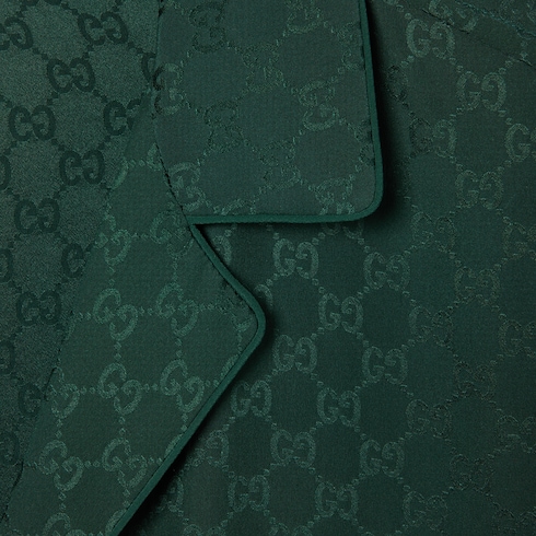 GG silk jacquard shirt