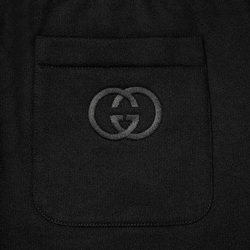 Jogginghose aus gebürstetem Baumwolljersey