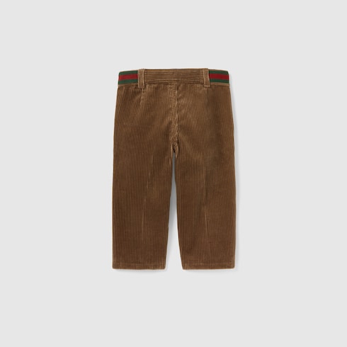 Pantalone neonato in velluto a coste