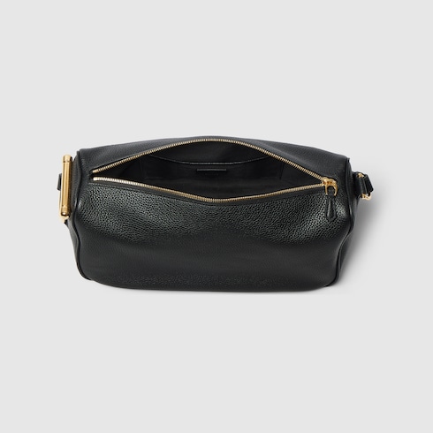 〔グッチ ハーフ ホースビット〕ミディアム ショルダーバッグ