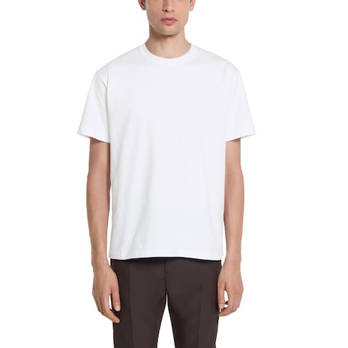 T-shirt en jersey de coton avec broderie