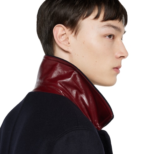 Cappotto in lana batavia