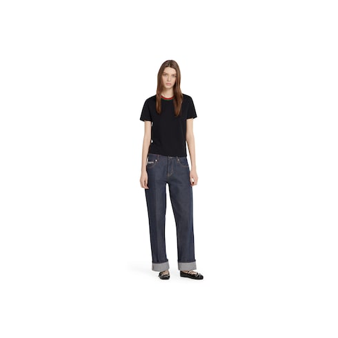 Camiseta de punto de algodón