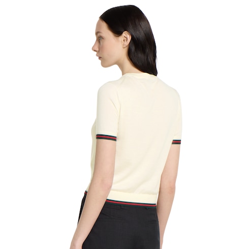 Maglia in seta e cashmere extra fine