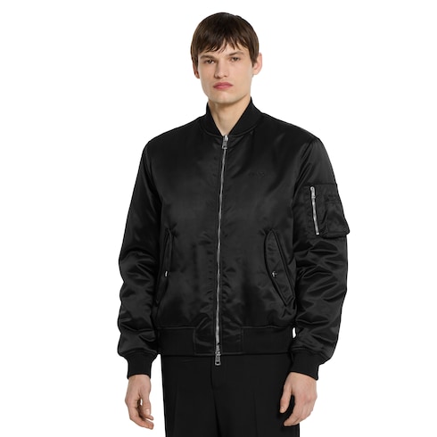 Bomberjacke aus schwerem Nyloncanvas