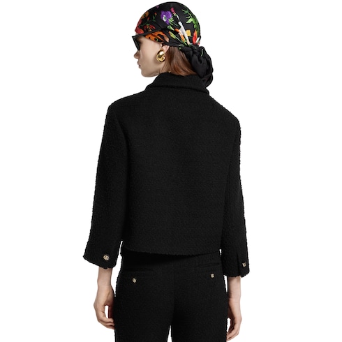 Chaqueta de rizo de lana