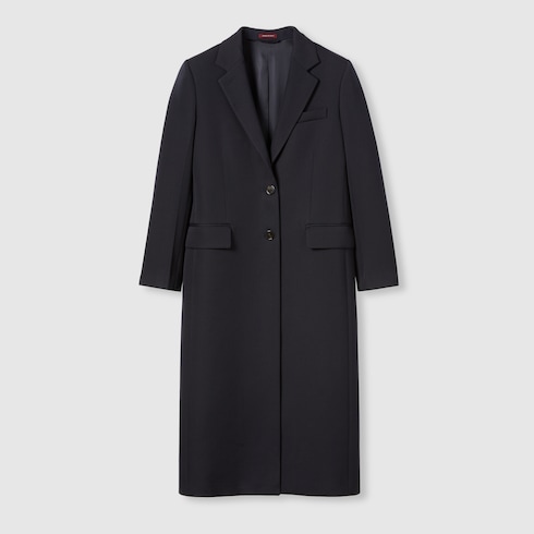 Double wool coat