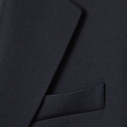 Double wool coat