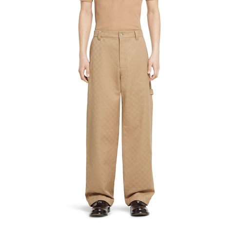 GG cotton gabardine pant