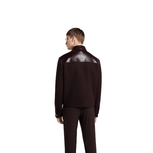 Batavia wool jacket with logo