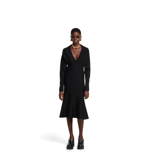 Extra fine wool dress