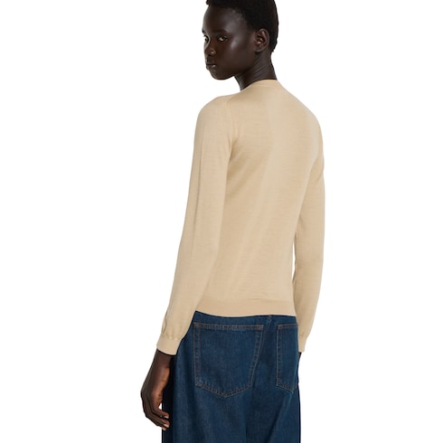 Cardigan in seta e cashmere